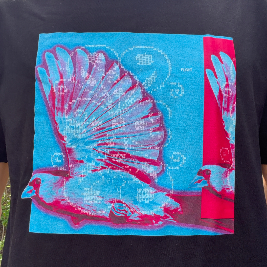 Flight Black T-Shirt