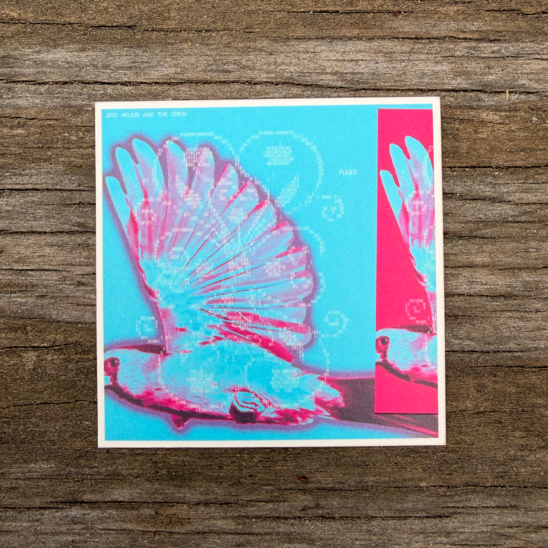 Flight Cover Art Sticker